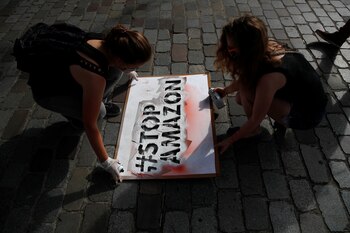 Trabajadores se han manifestado desde
