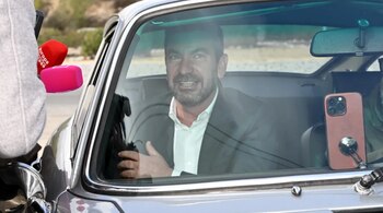 Arturo Valls de camino a