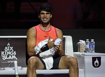 El tenista español Carlos Alcaraz