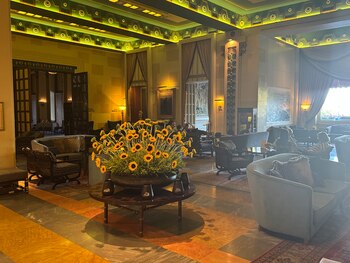 El lobby del hotel King