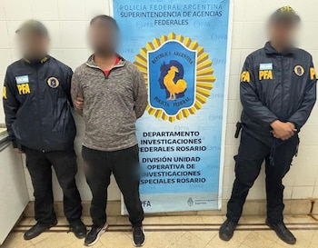 Eduardo Rodolfo Muñoz arrestado por la PFA