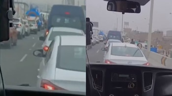Intenso tráfico en la carretera Central persiste desde hace horas: Vehículos inmóviles cerca a Huachipa