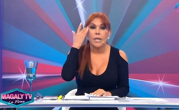 Magaly Medina sorprende al defender a Jackson Mora: “Me pongo en los zapatos de estas personas”. Captura: Magaly TV La Firme.