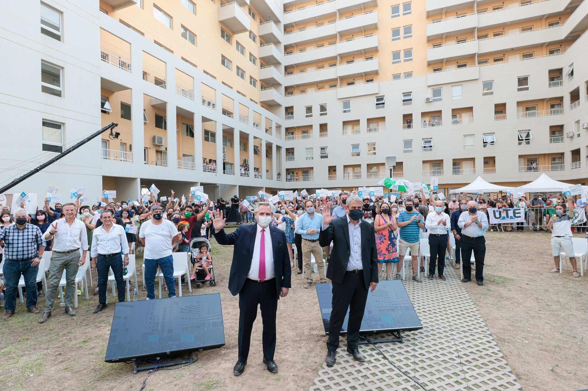 De Mauricio Macri a Alberto Fernández, las irregularidades detectadas por la AGN en los planes de viviendas Crédito: Presidencia de la Nación