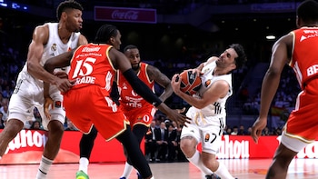 “El mágico Campazzo”: el pase sin mirar del argentino en la victoria del Real Madrid del que habla el mundo