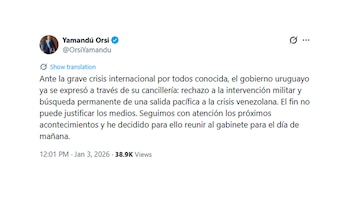 El texto que Yamandu Orsi