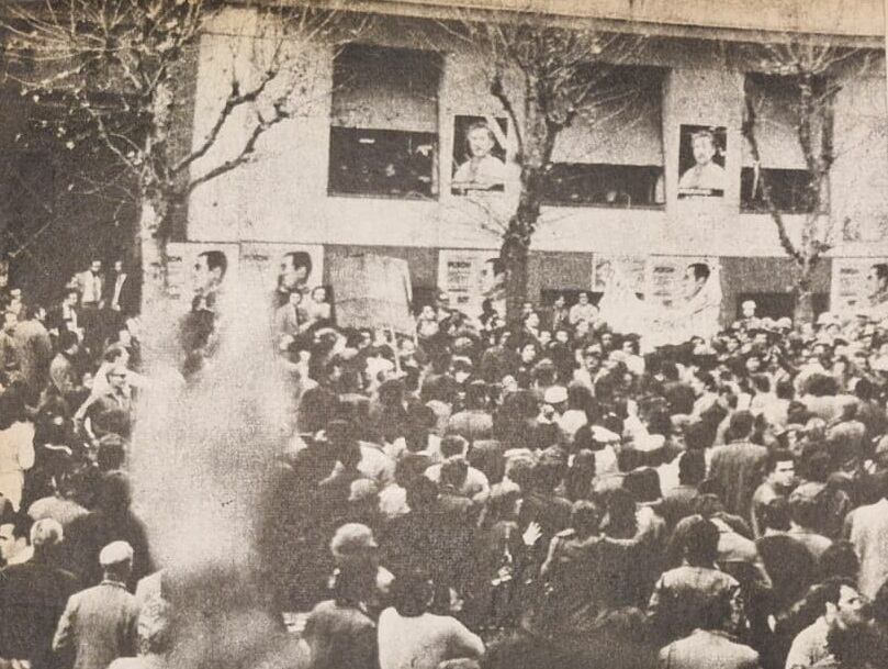 La marcha gremial contra Rodrigo y López Rega fue multitudinaria. El ministro de Bienestar Social siguió las alternativas desde la Residencia de Olivos
