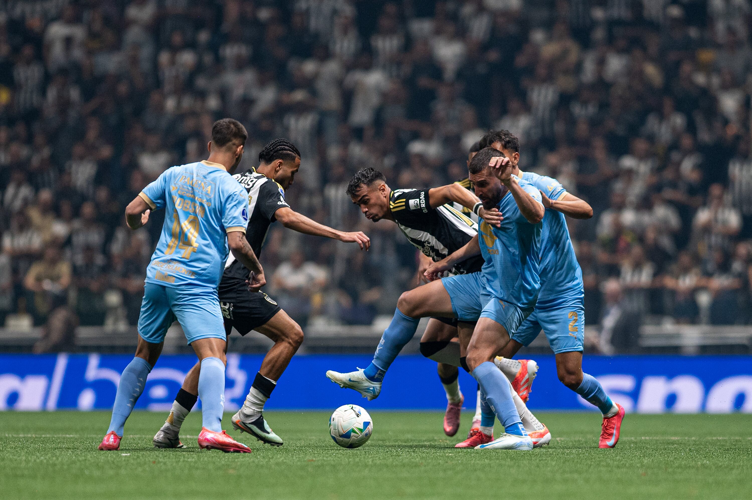 El rival de Once Caldas, si pasa a semifinales de la Copa Sudamericana, salió del encuentro entre Atlético Mineiro y Bolívar - crédito Conmebol