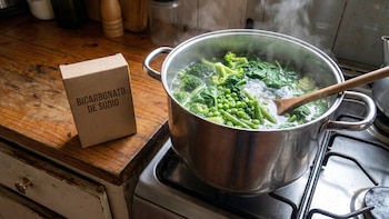 Para qué sirve poner bicarbonato en el agua al hervir verduras