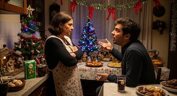 En Navidad la división de