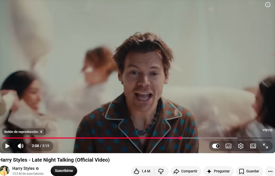 Harry suele interpretar ambos temas del álbum Harry's House en sus conciertos, por lo cual sus fans esperan con emoción descubrir si repetirá la tendencia. (Captura de pantalla)