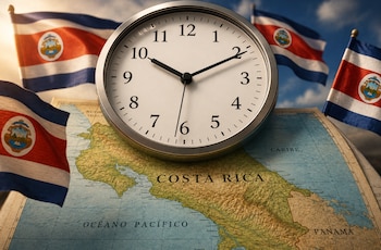 Costa Rica mantendrá el huso horario UTC-6, por lo que la ciudadanía continuará utilizando exactamente la misma hora en sus relojes y dispositivos. (Imagen ilustrativa Infobae)