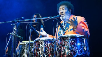 Rubén 'el Negro' Rada, cantante,