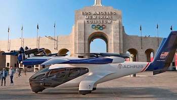 Los Ángeles tendrá taxis aéreos en los Juegos Olímpicos de 2028 y planea construir un vertipuerto