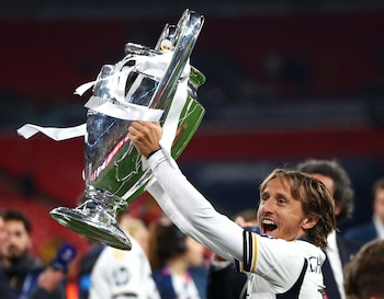 Luka Modric fue recientemente campeón