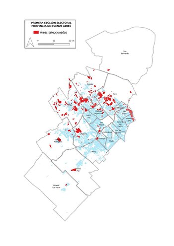 Las zonas que quedarían sin