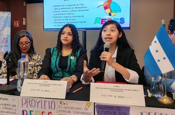 Protección infantil y participación juvenil, prioridades de Honduras en reuniones regionales