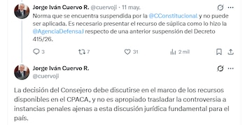 - crédito @cuervoji/X
