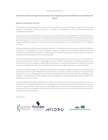 Acemi, Asocajas, Afidro y Andi