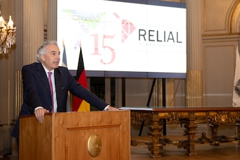 Álvaro Vargas Llosa durante la