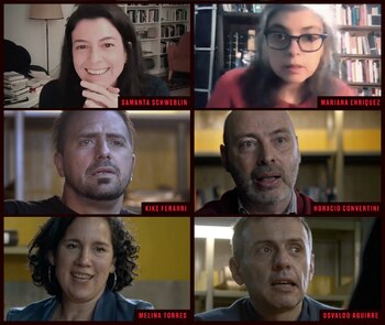 Los autores de “Nadie es