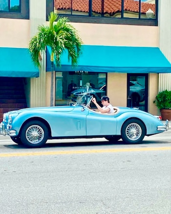 El auto que Beckham le