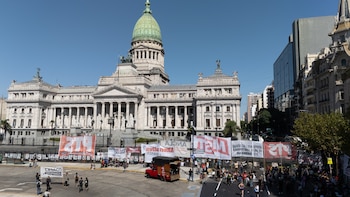Marcha Congreso - Reforma Laboral