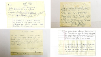 Los mensajes escritos que llegan