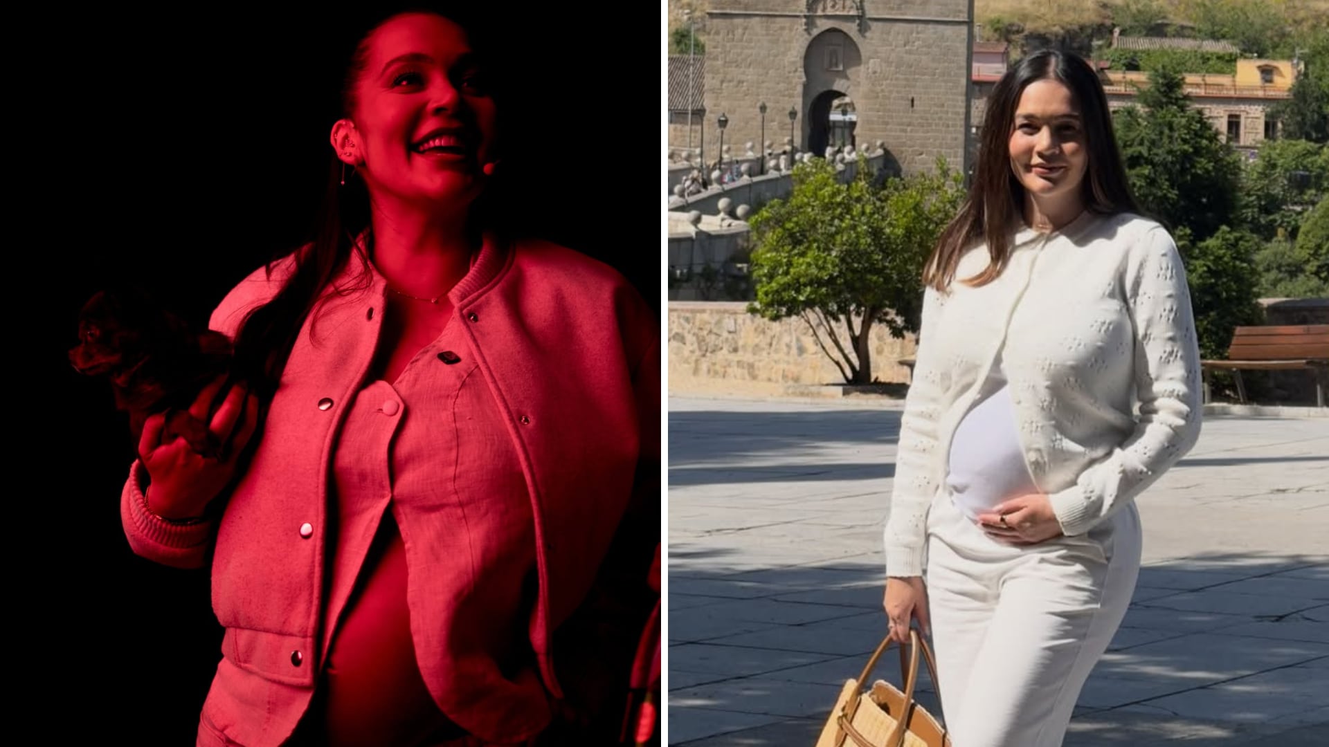 La actriz Lina Tejeiro confirmó que planea reducir temporalmente su ritmo de trabajo después del nacimiento de su hijo - crédito @linatejeiro/Instagram
