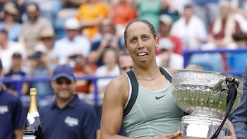 Madison Keys hace 'hat-trick' en Eastbourne y Osaka se retira en la final de Bad Homburg