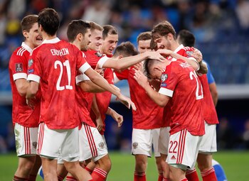 La selección de Rusia aguarda