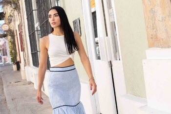 Modelo colombiana fue diagnosticada con