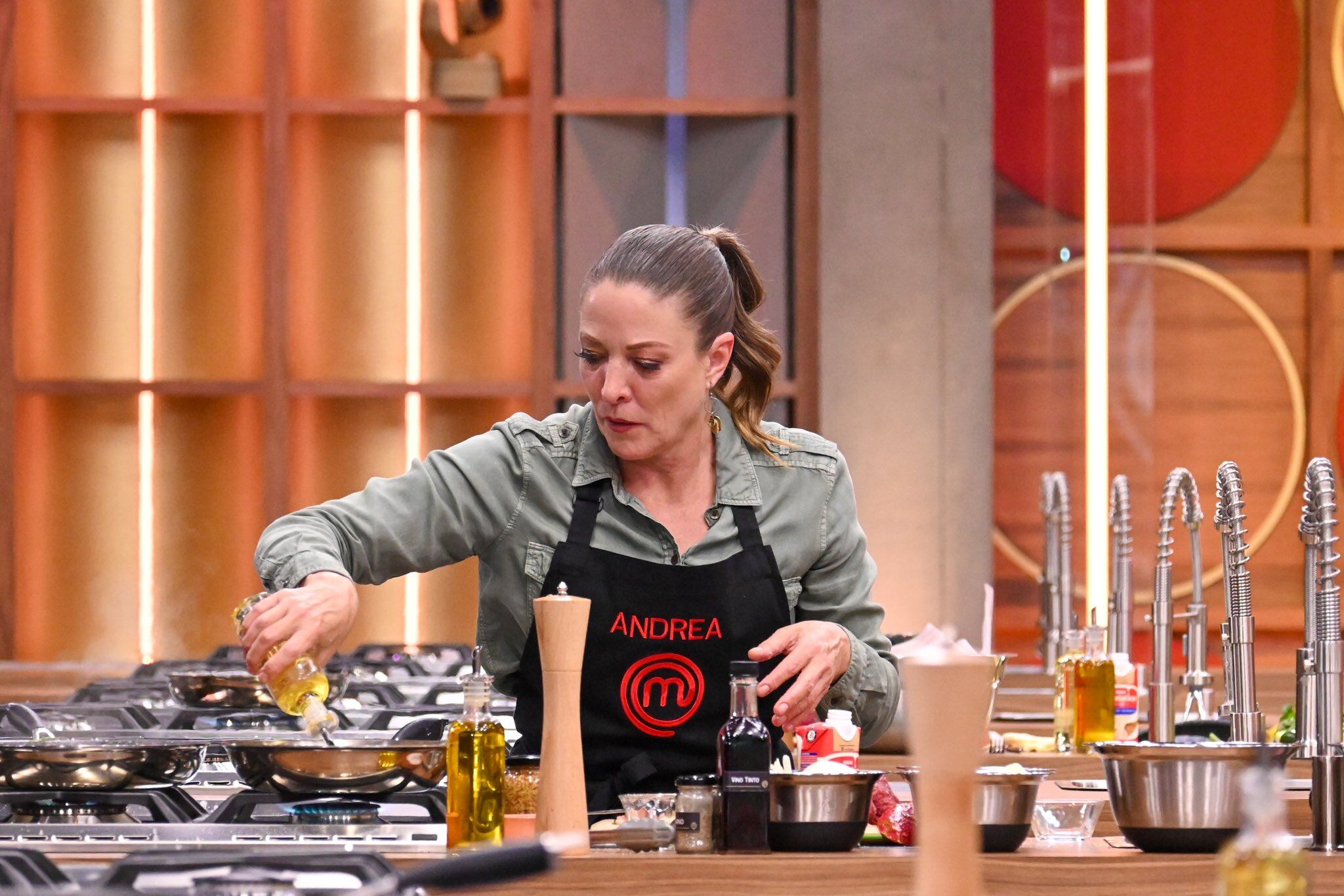 En la prueba final participaron: Andrea Noli, Bárbara Torres, Bobby Larios, Ofelia, Gaby Rivero, Anabel Ferreira e Isaías.(@MasterChefMx)