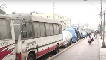 Cementerio de autos en La