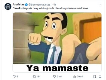 Memes de Canelo foto:captura de X