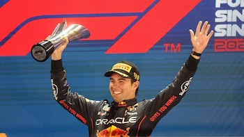 Checo Pérez vuelve a Singapur, el circuito donde escribió una de sus grandes victorias en la Fórmula 1