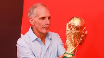 El trofeo original de la