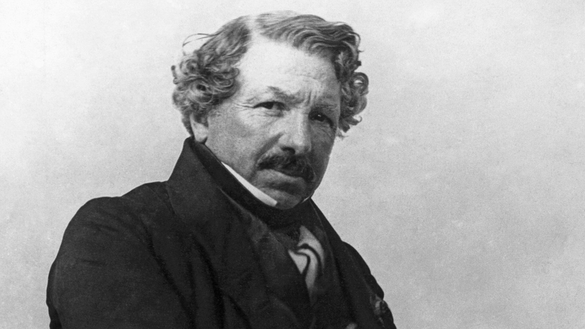 La invención del daguerrotipo es atribuida al francés Louis Daguerre. Photo by Nadar.