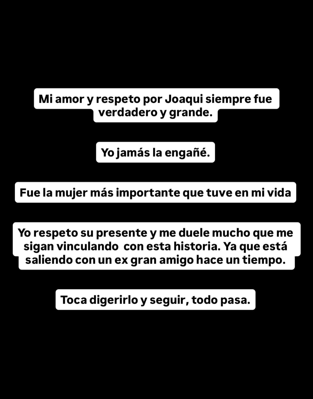 Luck Ra hizo un comunicado luego de las declaraciones de su expareja en un programa de streaming