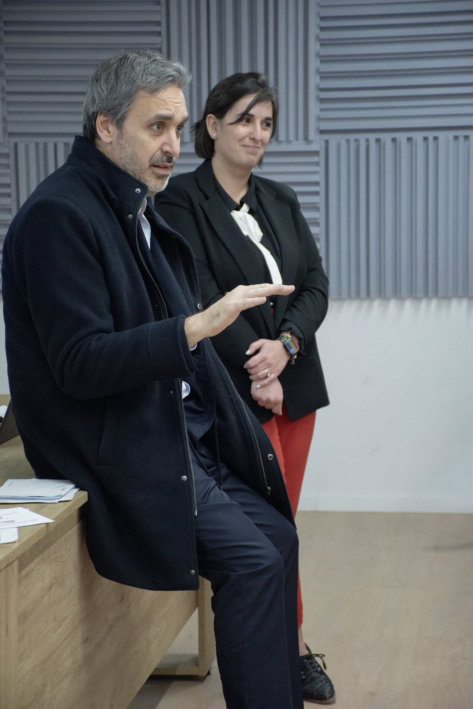 El juez Alejo Ramos Padilla, durante una jronada de capacitación electoral en la provincia de Buenos Aires (Facebook)