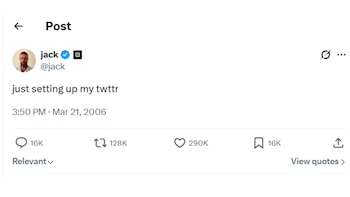 Captura de pantalla del histórico