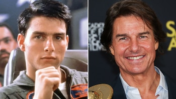 actores Top Gun antes despues
