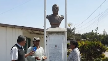 Municipalidad de Chincha retira estatua