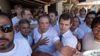 Al momento de su detención,