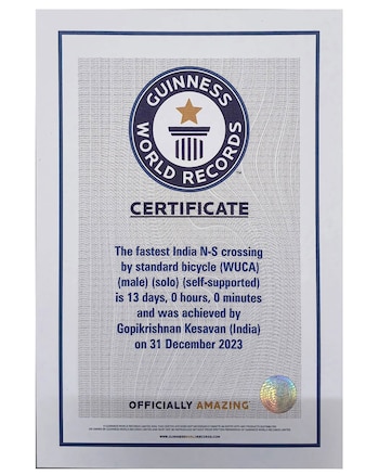 El récord Guinness que batió