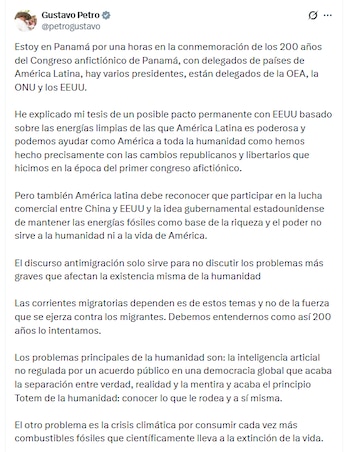 - crédito @petrogustavo/X