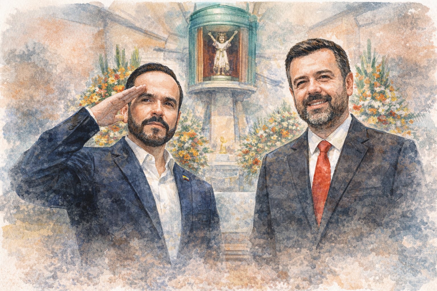 El presidente electo estuvo junto al actual alcalde de Bogotá para hablar de los retos que tiene la ciudad - crédito (Imagen Ilustrativa Infobae)