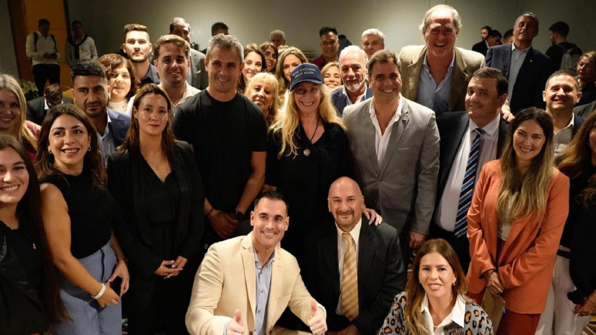 Martín Menem y Karina Milei en Tucumán