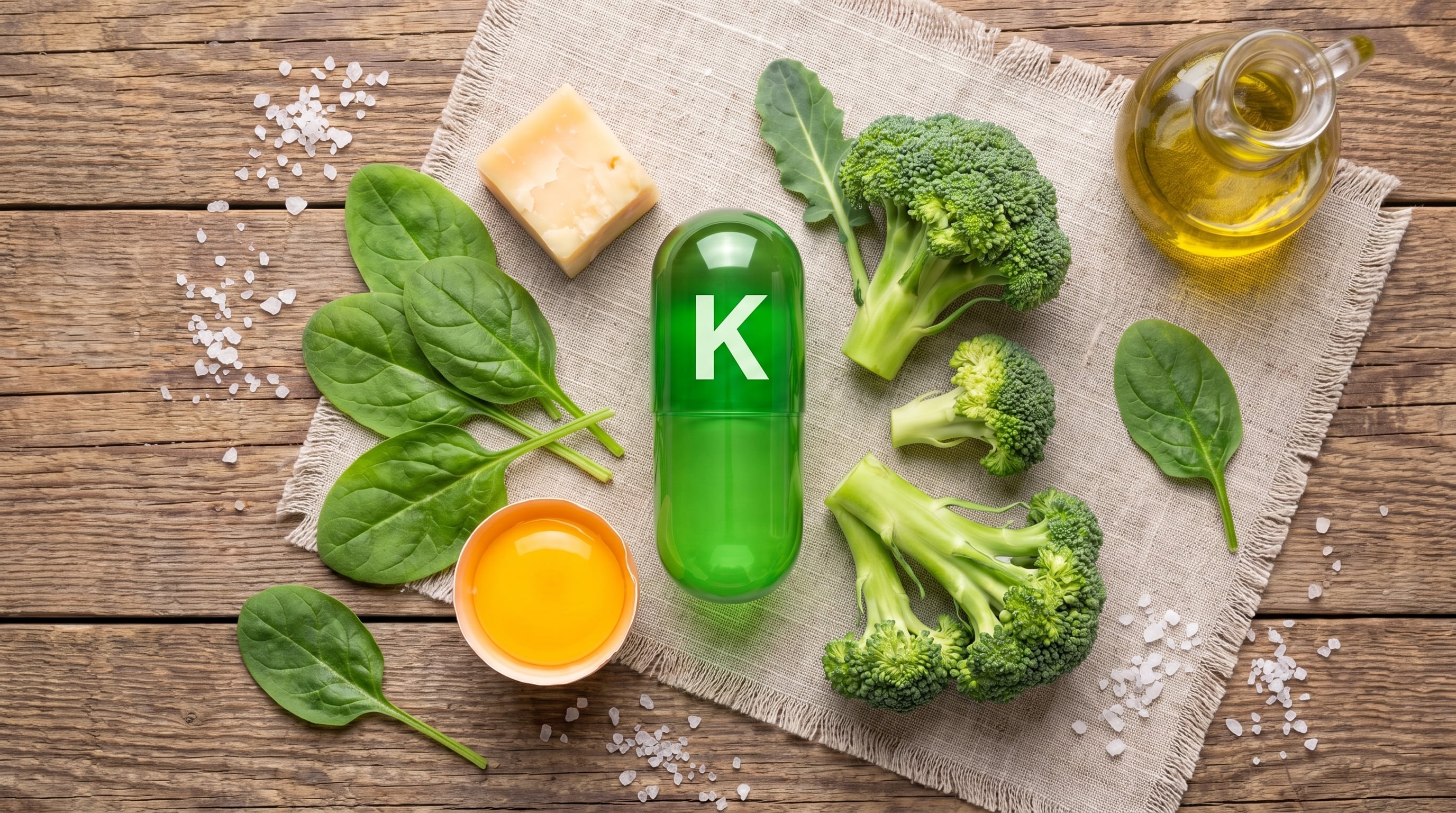 La vitamina K cumple funciones en la coagulación sanguínea, la formación ósea y el mantenimiento de tejidos, según profesionales de la salud (Imagen Ilustrativa Infobae)