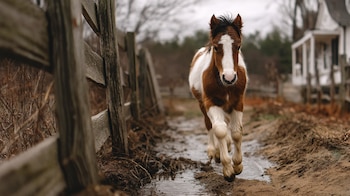 equino mini, pony pequeño, rareza, suave, pastoreo, domesticado, exclusivo, ternura, cría, show - (Imagen Ilustrativa Infobae)